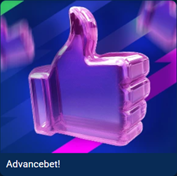 bonus-3 Advancebet glass thumbs up icon